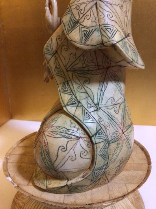 高さ約43センチ　観音像