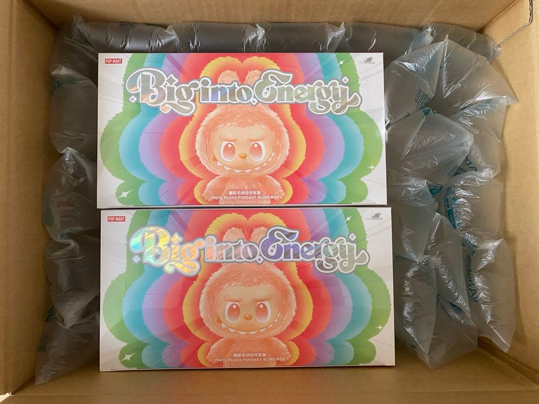 【即日発送！】Labubu Big into Energy アソートボックス2箱