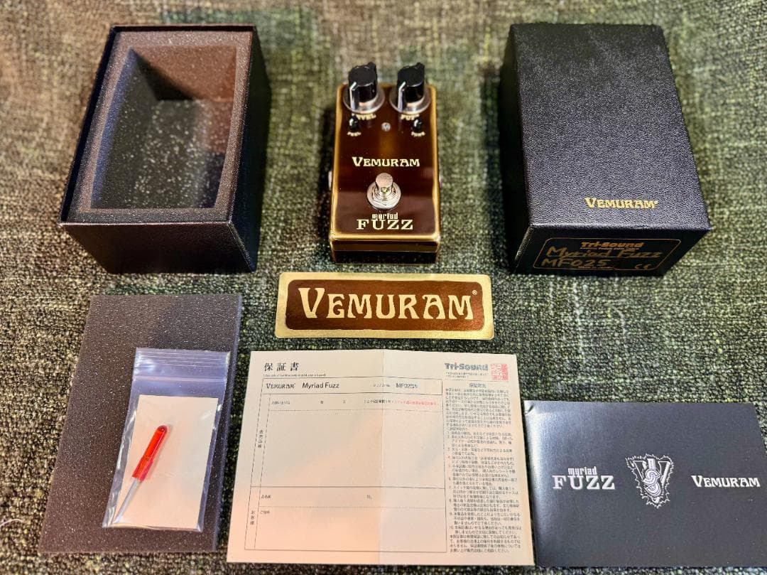 Vemuram myriad FUZZ（シリアル2,500番台）