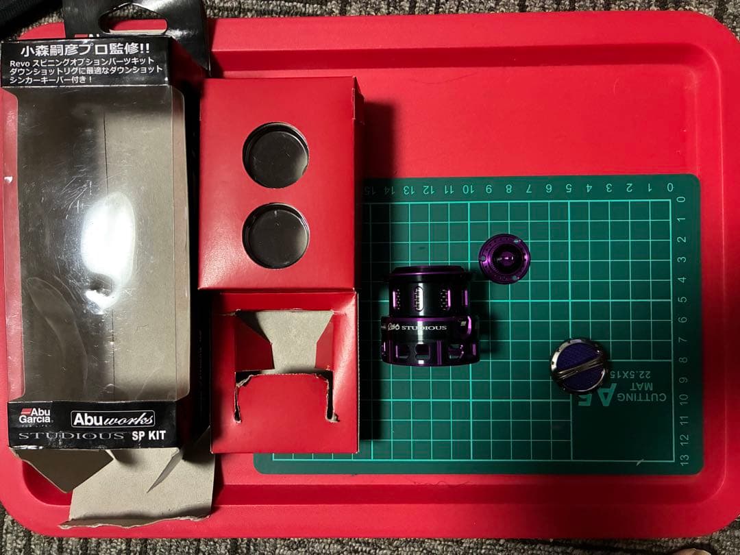 アブガルシア　カスタム　スプール