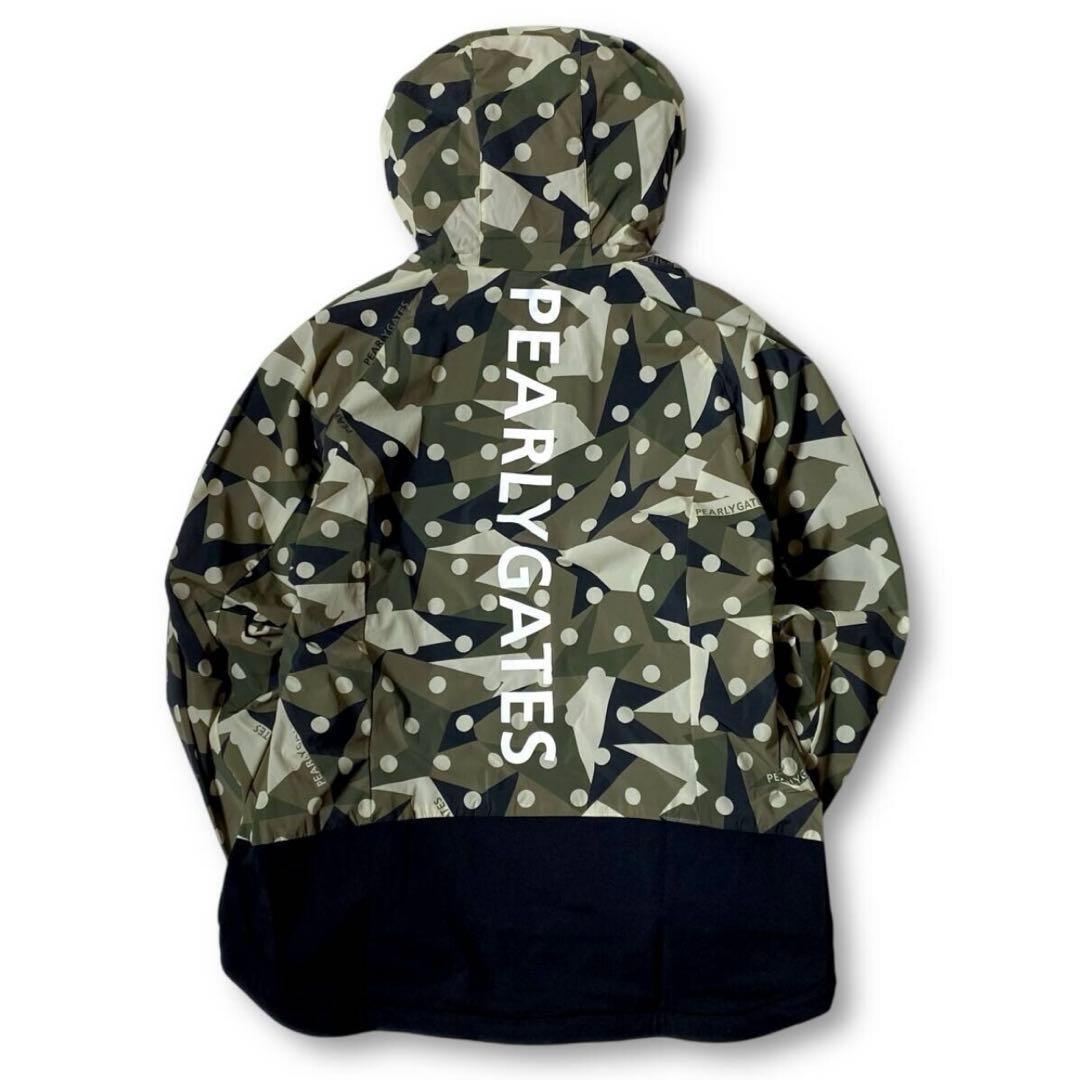 新品 完売5.7万 パーリーゲイツ OCTA フリース 迷彩 カモフラ 1 防風