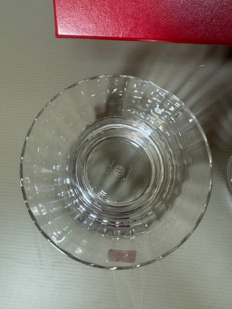 2158 バカラ　ペアグラス　未使用