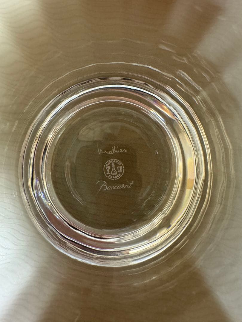 2158 バカラ　ペアグラス　未使用