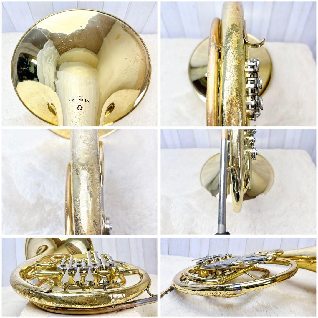 YAMAHA ヤマハ YHR-321 フレンチホルン シングル マウスピース付き