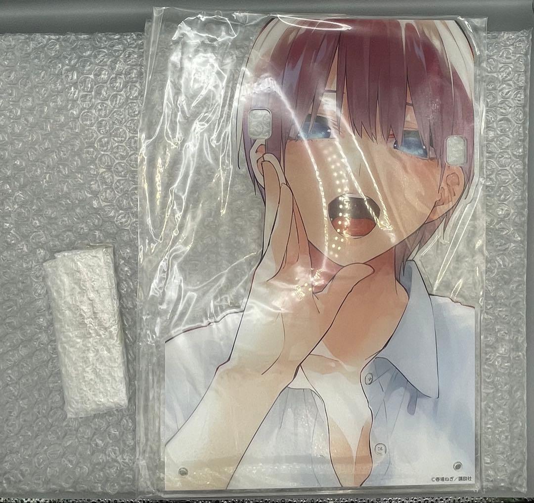 中野一花 オリジナルメガネスタンド 五等分の花嫁 五等分記念日 当選通知書付き