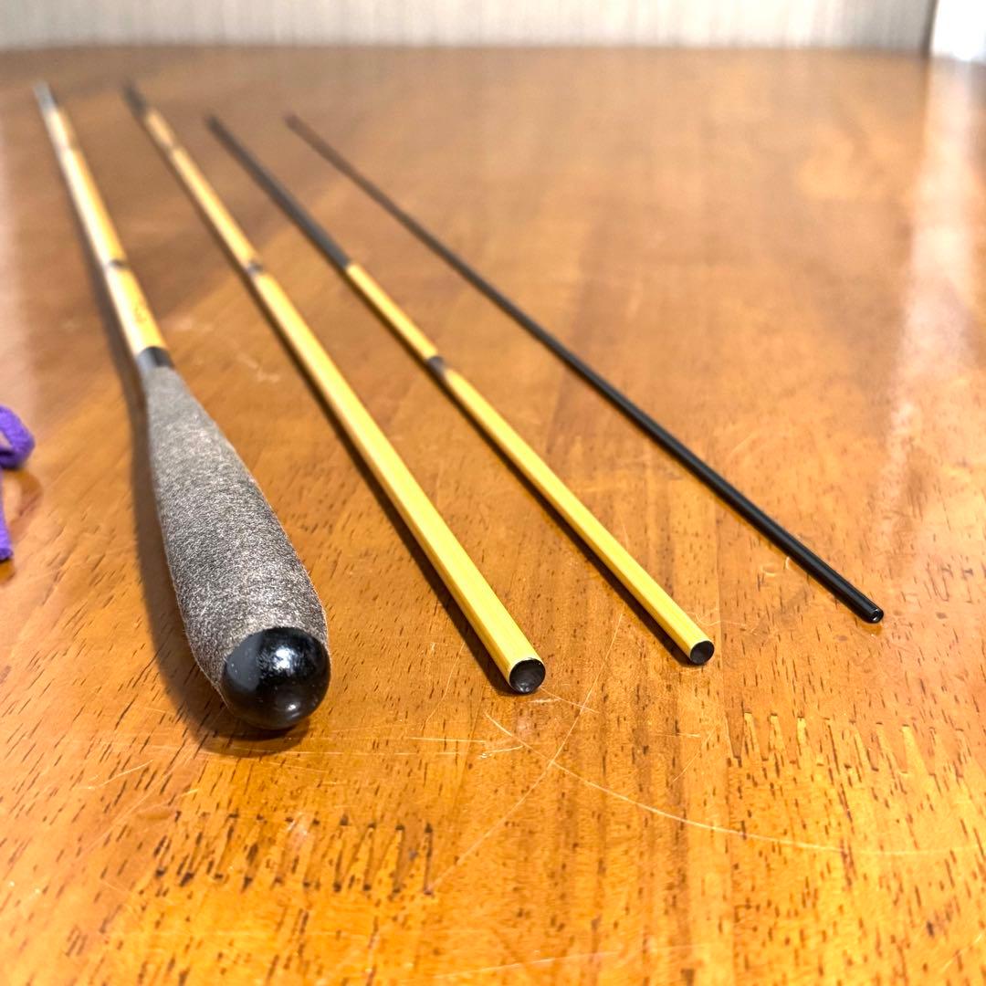 別作 白眉 八 8尺 へら竿 ヘラブナ 4本継 釣竿 ロッド