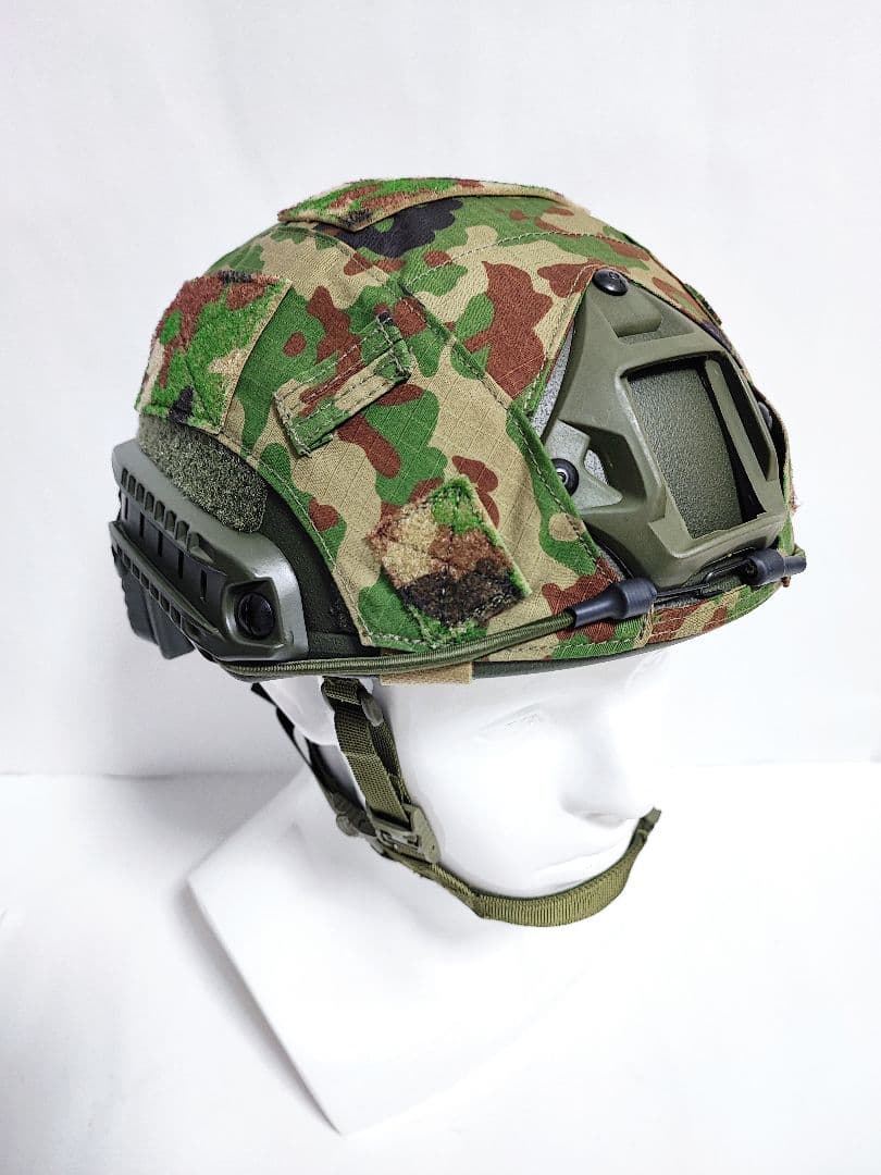 NIJ IIIA レベル3A 陸自迷彩 Fast型 防弾ヘルメット カバー