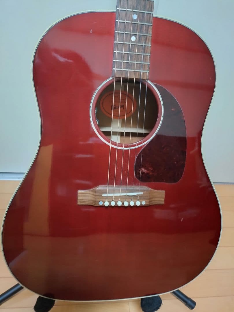 ギター Gibson Custom Shop J-45 Wine Red