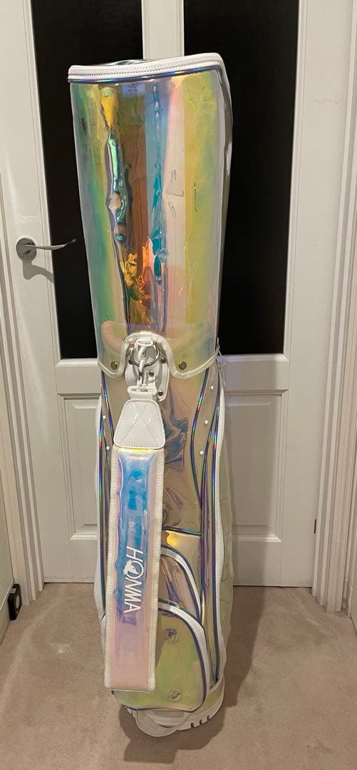 yuki様【お値下げ】HONMA ホンマ　レインボー　透明 キャディバッグ
