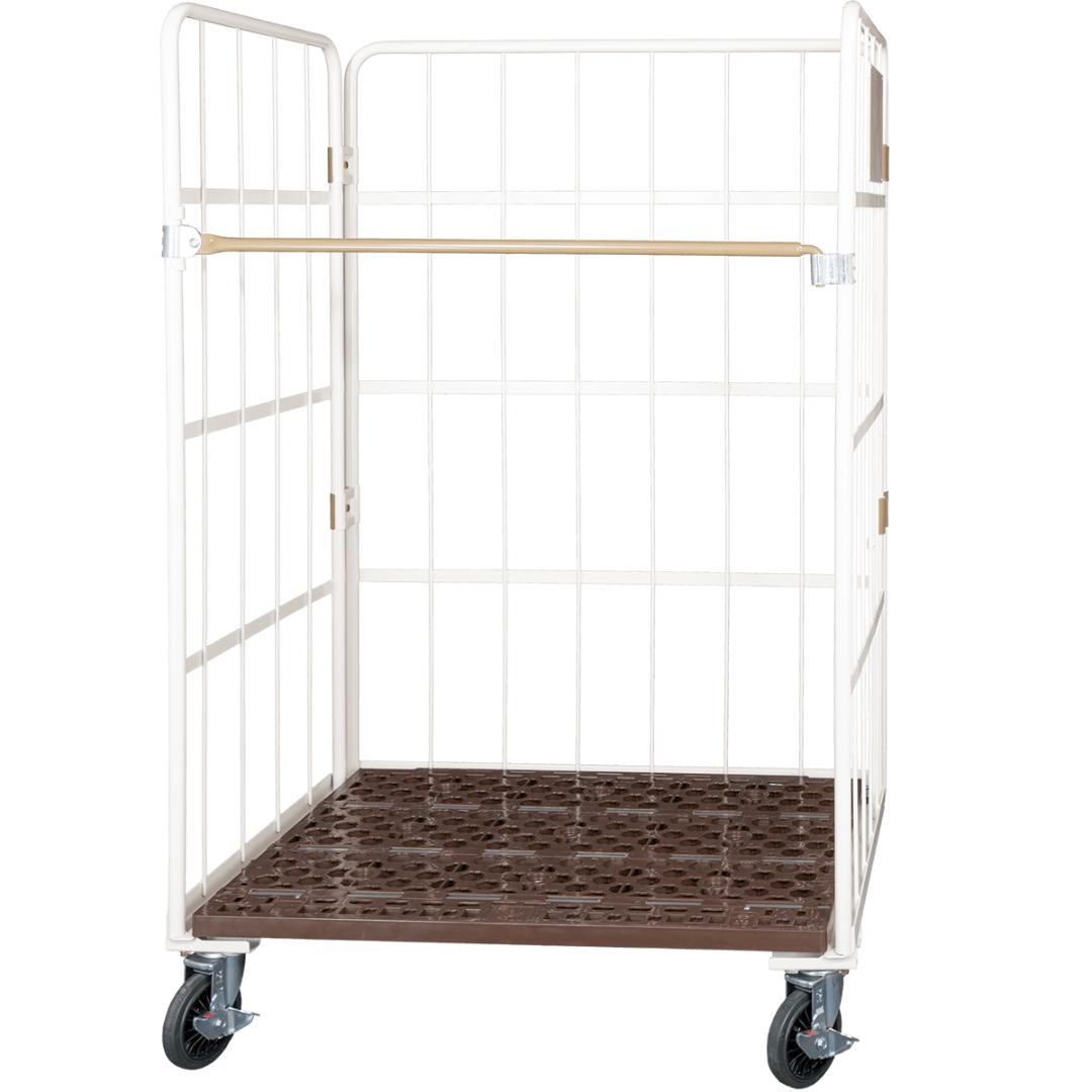 【関西エリア納品向け】カゴ台車5台セット　W1100×D800×H1700