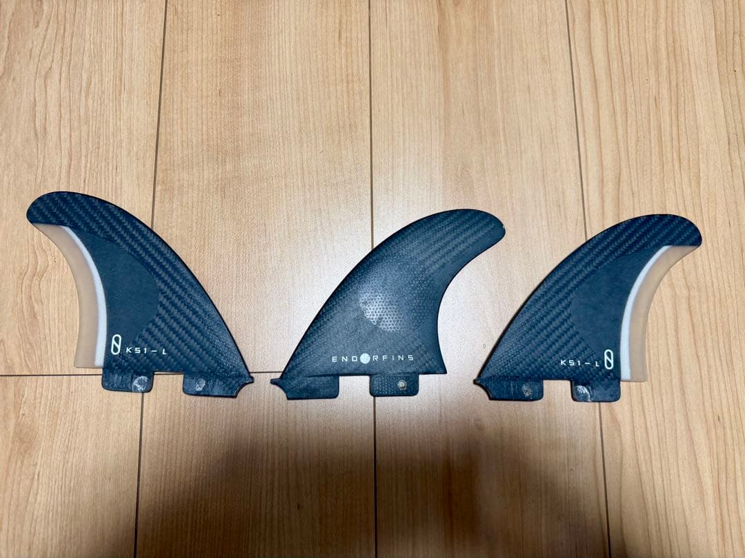 ENDORFINS KS1/サーフボードフィン 3FIN Lサイズ