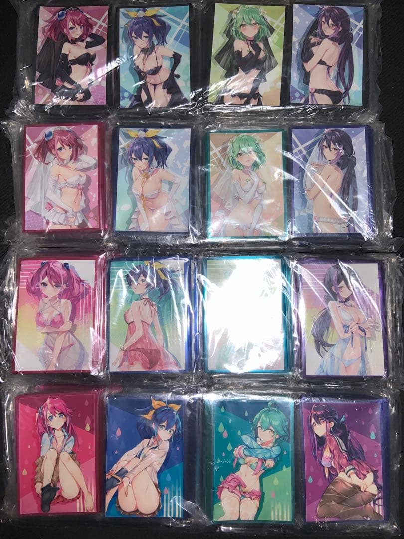 遊戯王 柚子 セレナ 瑠璃 リン スリーブ 16個セット