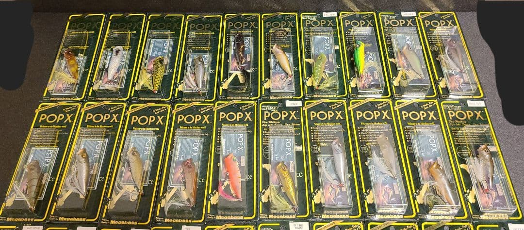Megabass POP X 新品・未開封・未使用54点セット