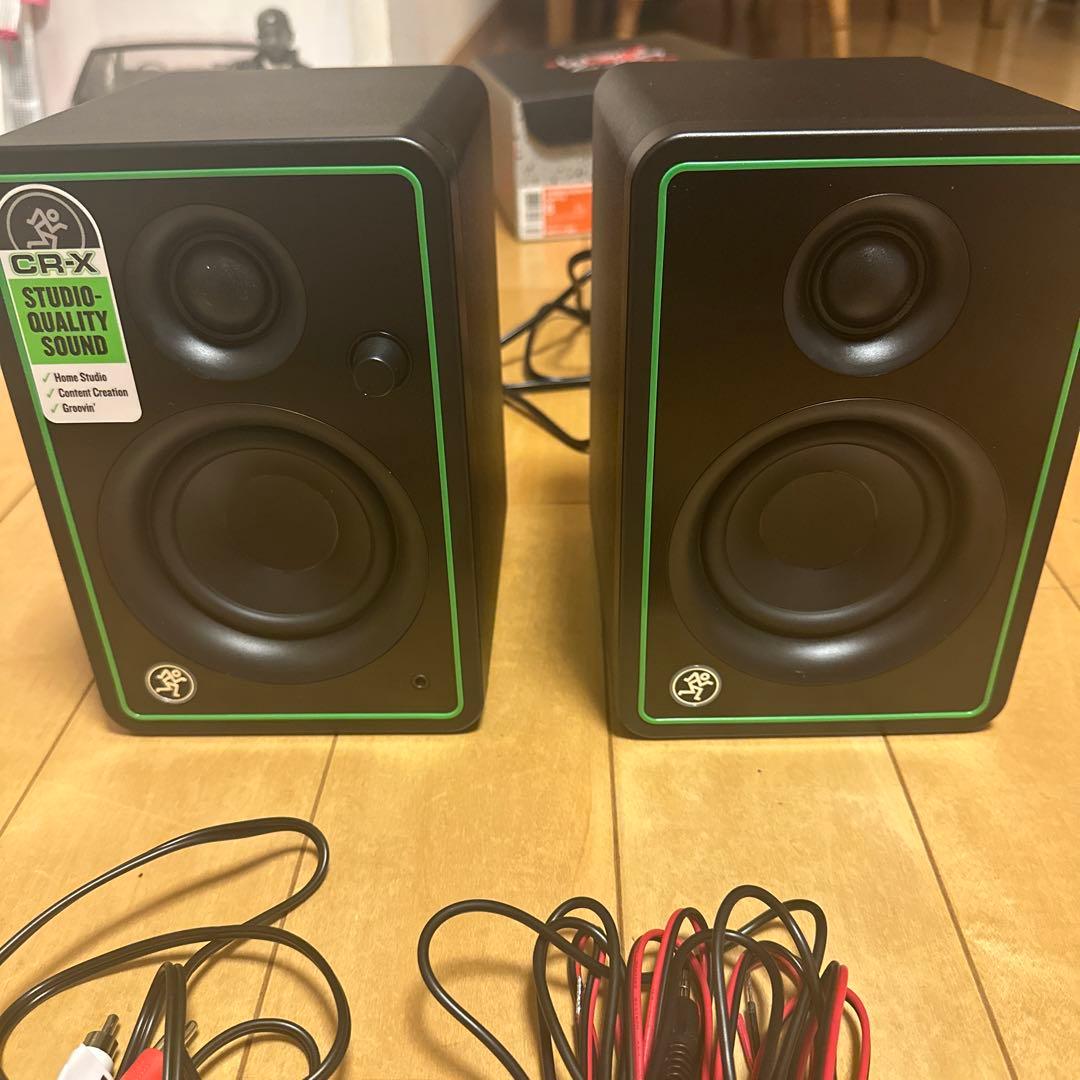 [美品]MACKIE マッキー モニタースピーカー CR-X スタジオ