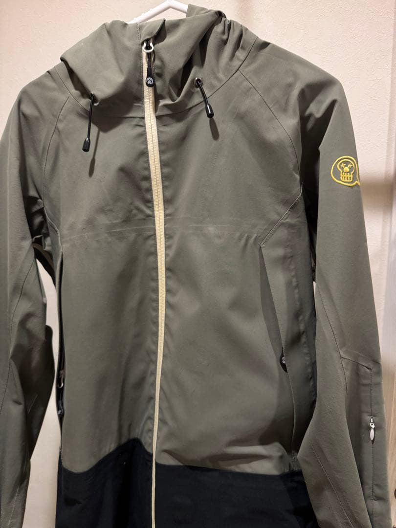 CANPMANIA　キッズ　unfudge 上下セット　カーキー