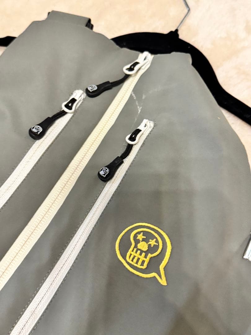 CANPMANIA　キッズ　unfudge 上下セット　カーキー