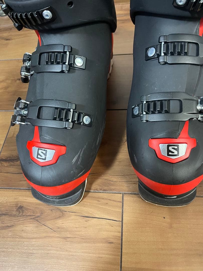 Salomon スキーブーツ 28.5 ブラック/レッド