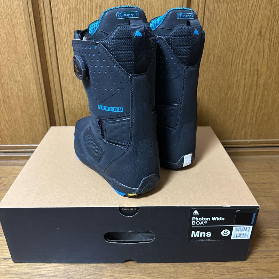新品未使用BURTON Photon Wide BOA US8 26cm ワイド
