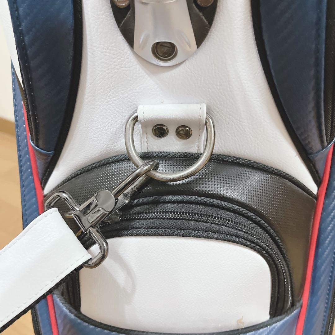 K210 TaylorMade ホワイトカラー キャディバッグ フード無し