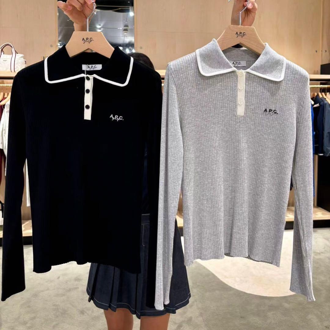 新品未使用 ゴルフ a.p.c. アーペーセー レディース セーター Sサイズ