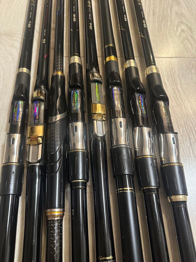 【ろくまる】⭐︎がま磯竿 3本セット⭐︎