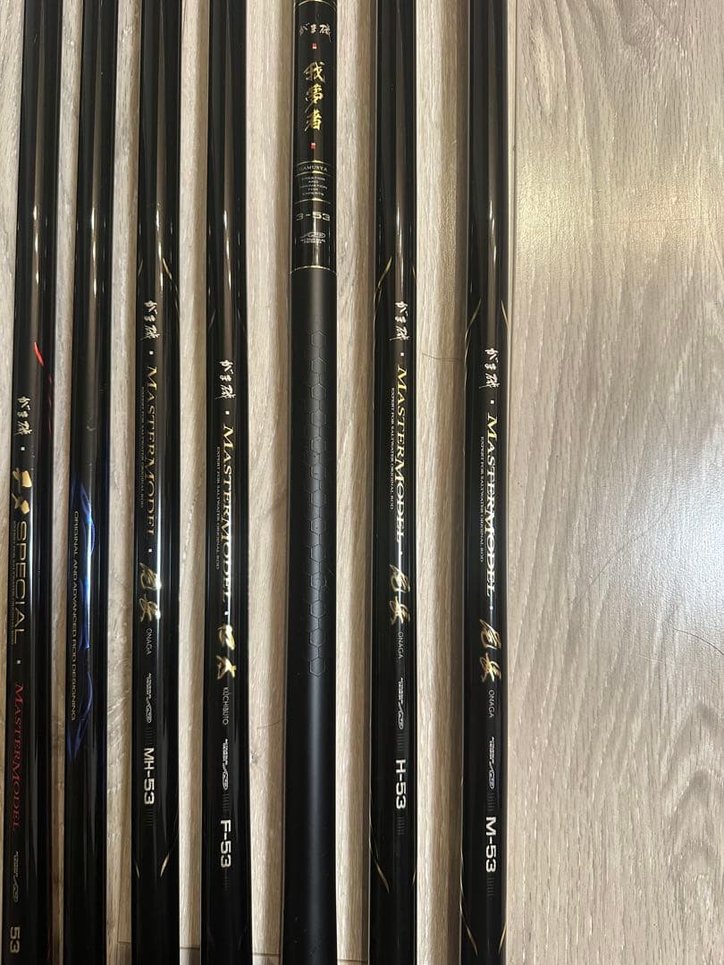 【ろくまる】⭐︎がま磯竿 3本セット⭐︎