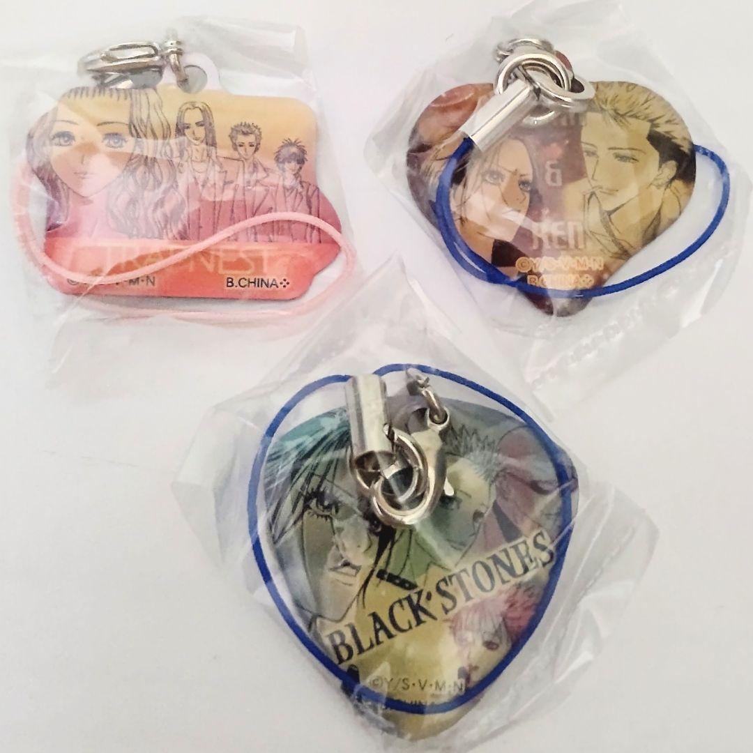 【全種コンプ】未開封 NANA リバーシブルプレート ストラップ 矢沢あい