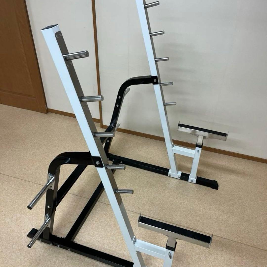 梅しゃん　IROTEC パワースクワットラック②