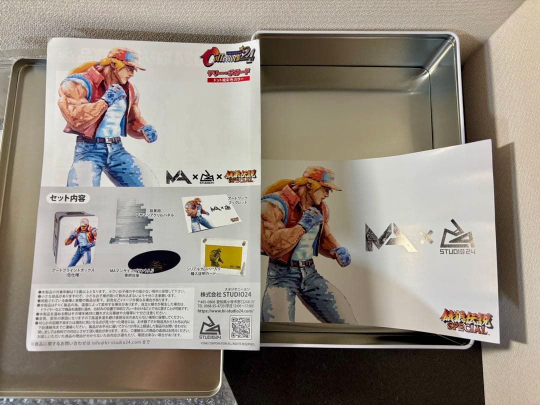 STUDIO24 テリーボガード　餓狼伝説　ドット絵彩色Ver. フィギュア