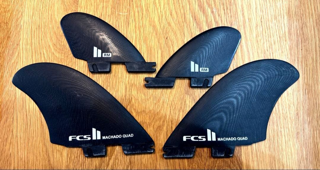 【希少・美品】FCS2 ROB MACHADO Quad フィンセット