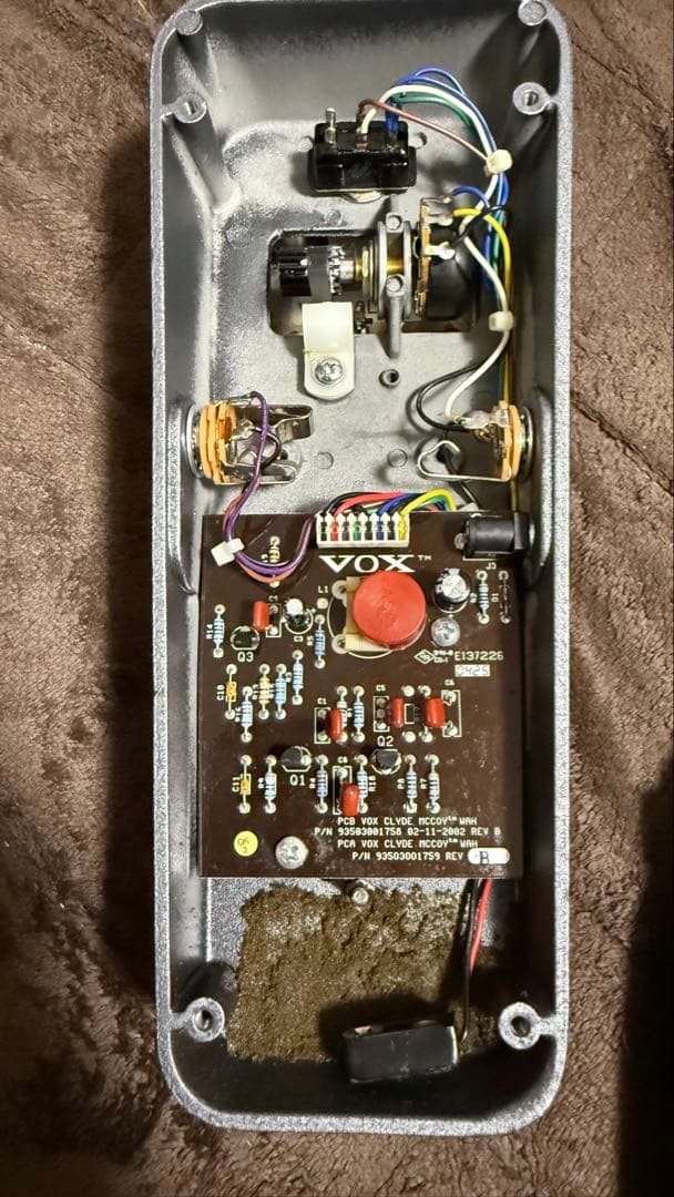 M*i様 VOX V848 THE CLYDE McCOY ワウペダル使用感少な