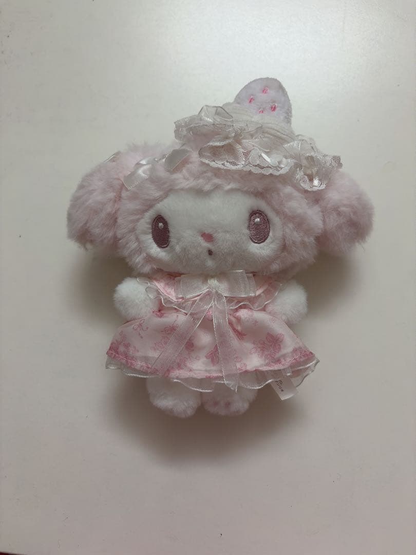 マイメロディ 白いちごのティータイム マスコット マイメロ