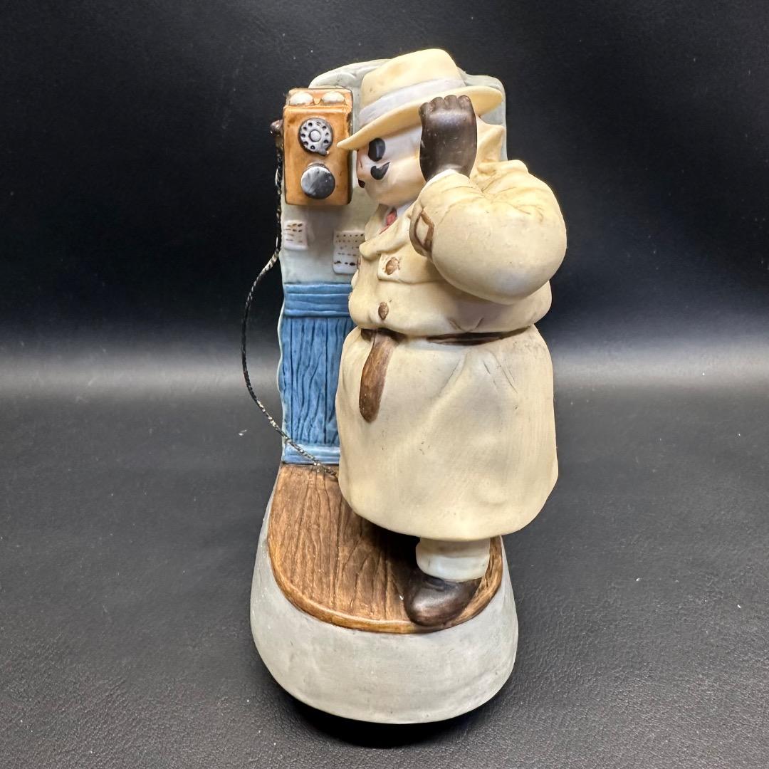 ♡Fa右1024 ジブリ 紅の豚 ポルコ・ロッソ オルゴール 磁器製