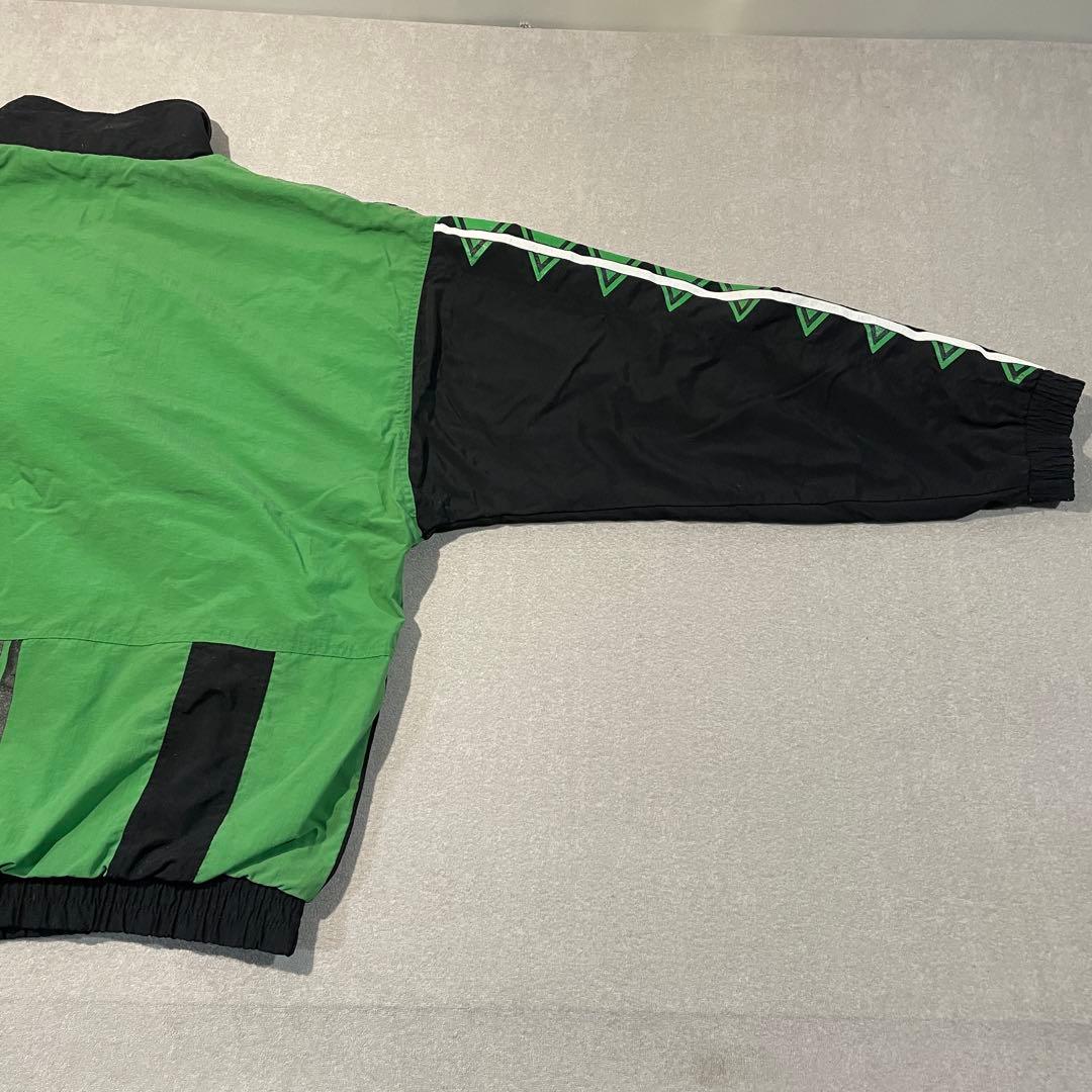 【激レア!90s】Reebokナイロンジャケット L ボルシアMG 緑
