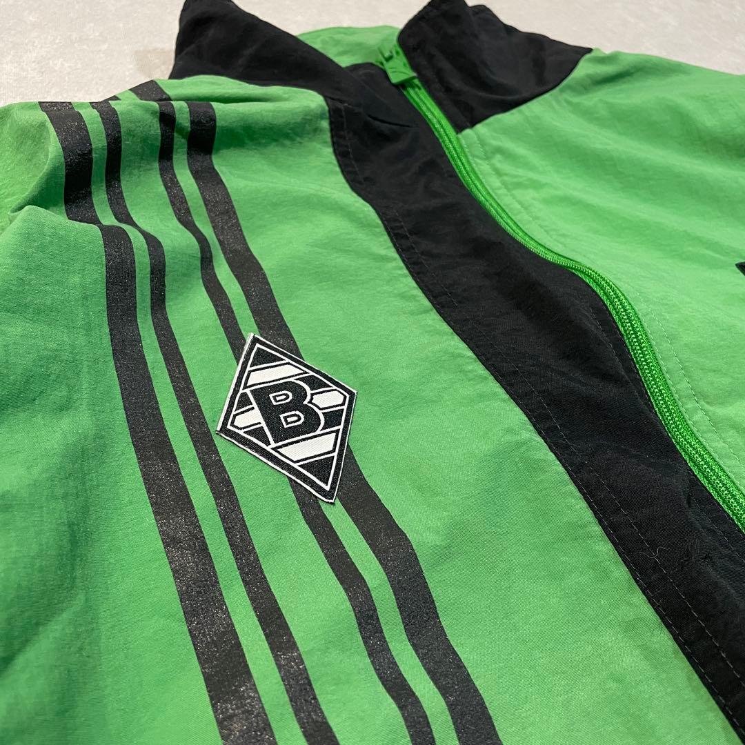 【激レア!90s】Reebokナイロンジャケット L ボルシアMG 緑