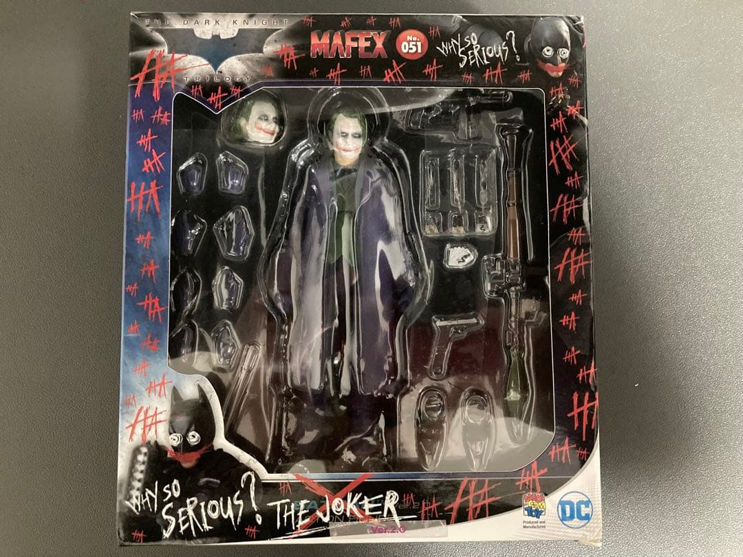 MAFEX マフェックス　ジョーカー　Ver.2.0 No.051 ダークナイト