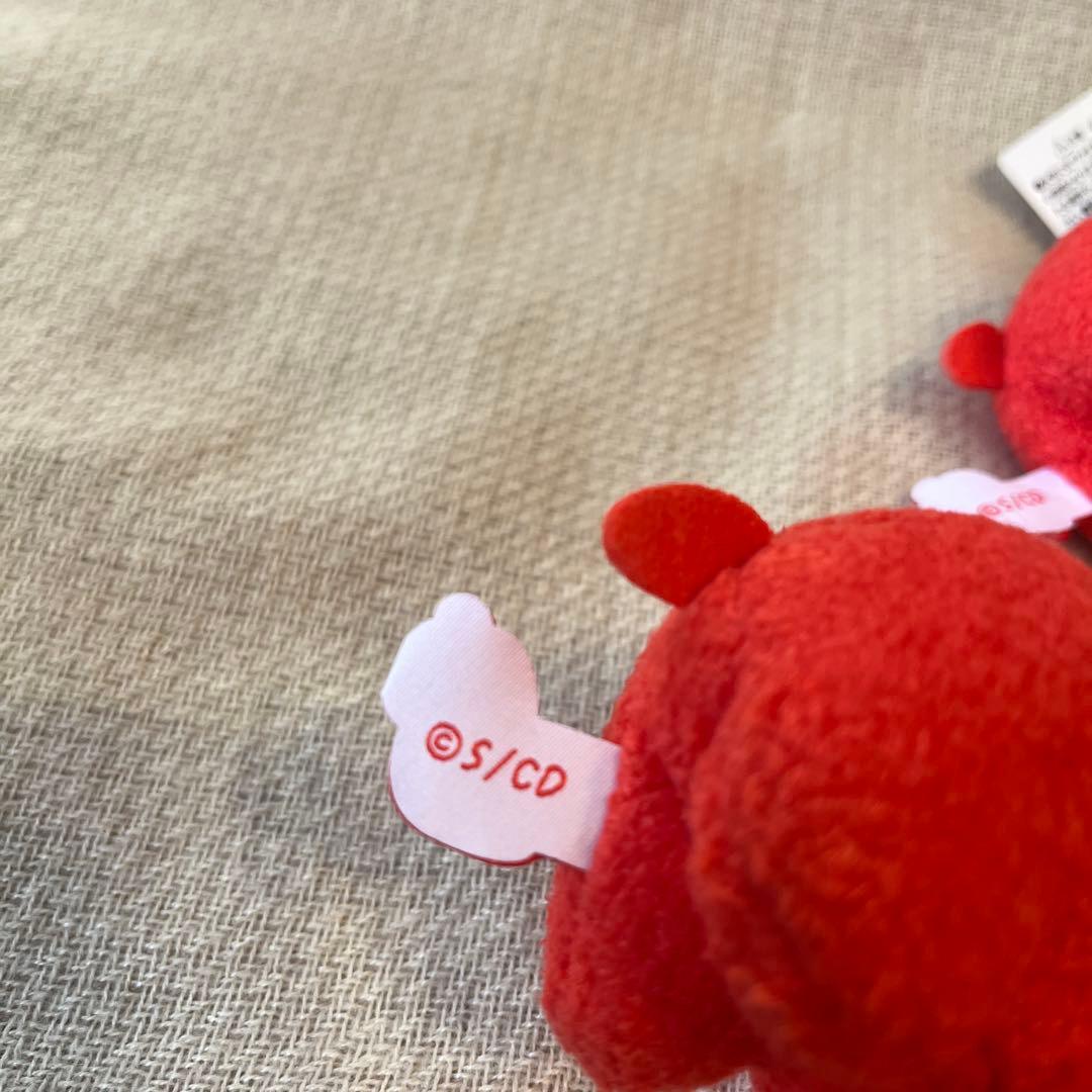 ぶらさげぬいぐるみ（チキップダンサーズ×ドムドムハンバーガー）　2つ