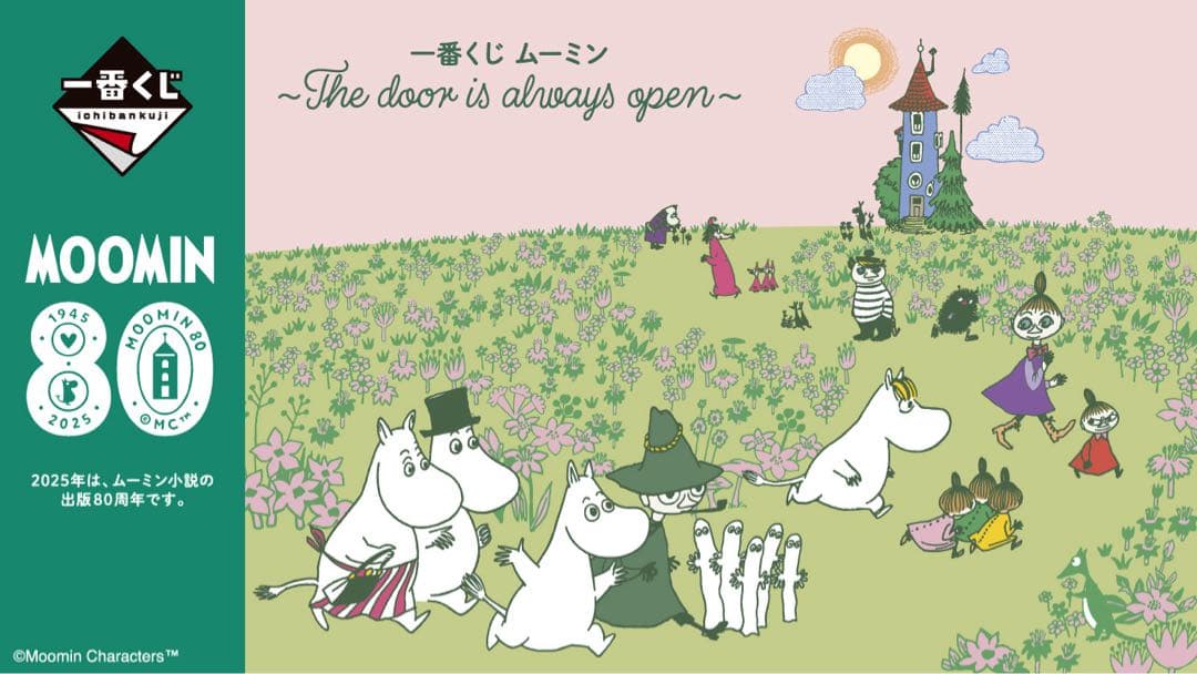 一番くじ ムーミン ～The door is always open～　１ロット