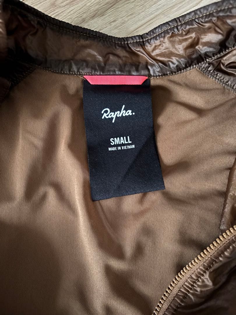 Rapha ブルベインサレーテッドジャケット ブラウン S