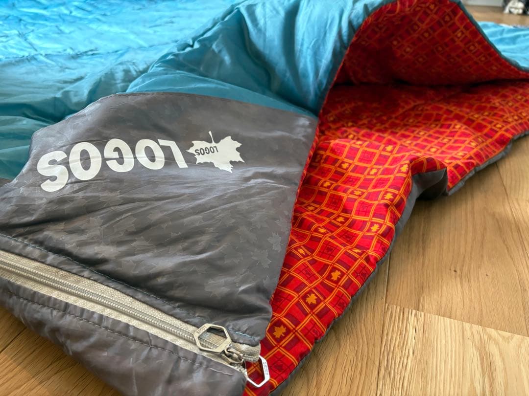 美品✨ LOGOS ミニバンぴったり寝袋・-2 冬の車中泊に〜12/16値下げ中