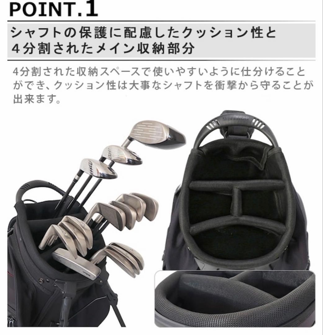 【限定品】CR-10　ブリーフィング✖️グラファイトデザイン　キャディーバッグ