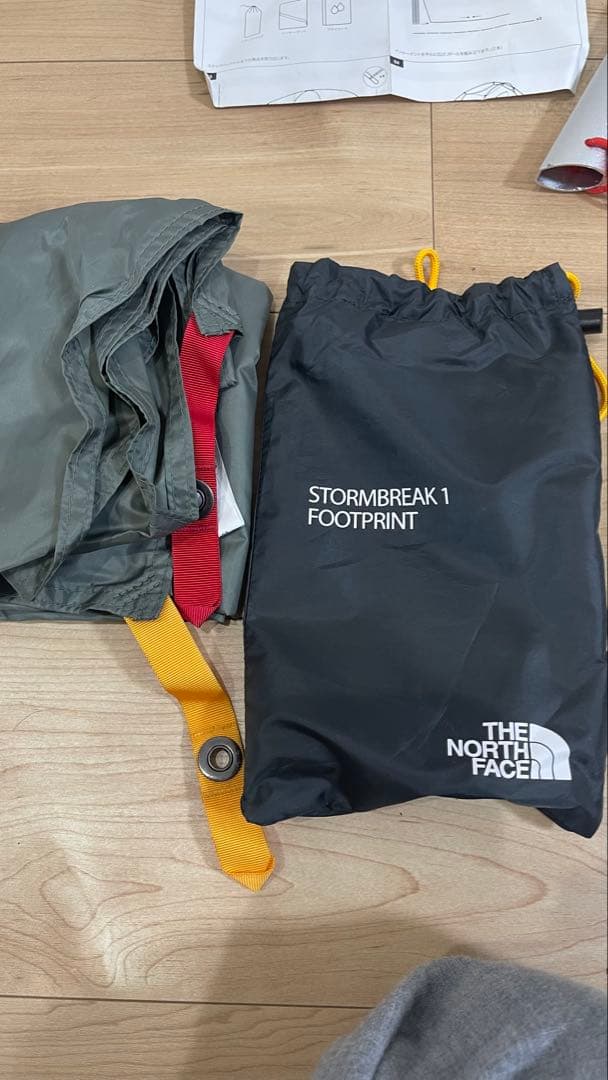 ノースフェイス　ストームブレーク1 フットプリント