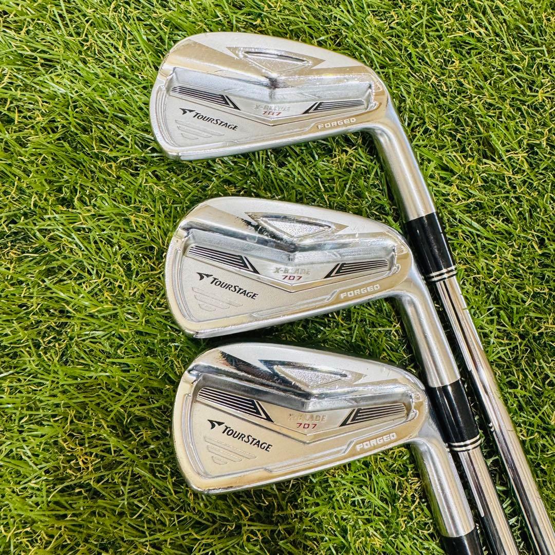 【男性用】TOURSTAGE X-BLADE 707 アイアンセット 6本