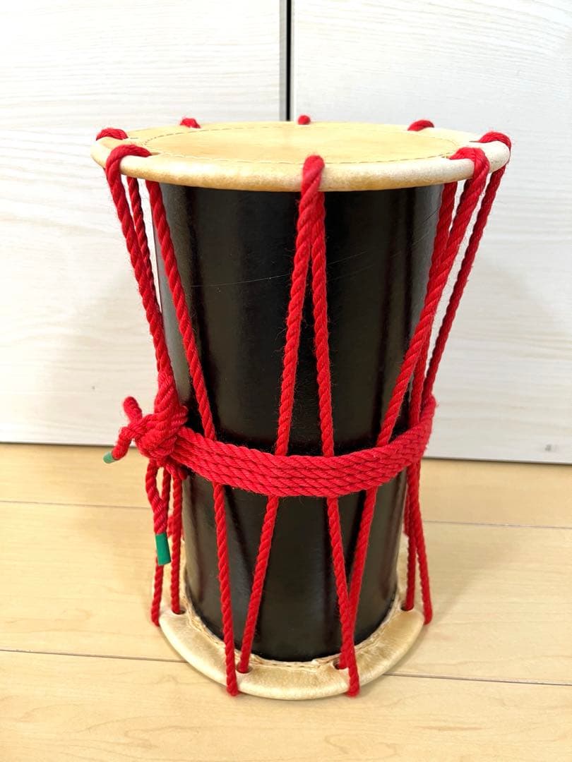 【美品】川田太鼓工房 ミニ桶胴太鼓 こじめちゃん