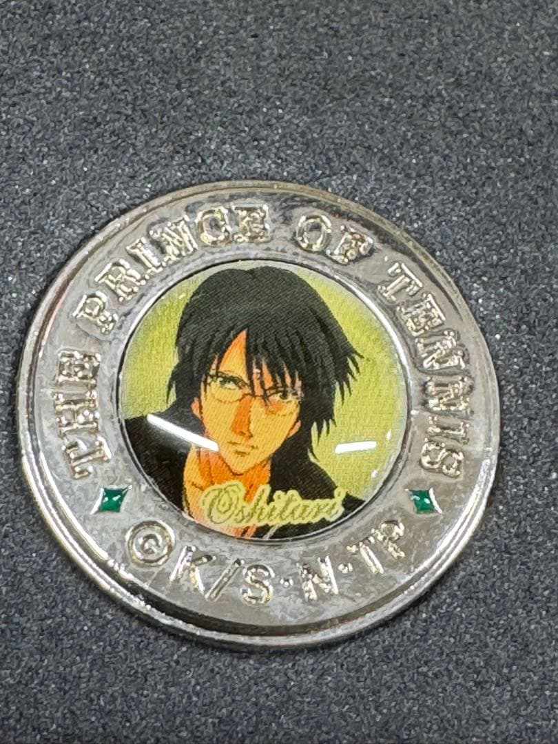 ６個セット テニスの王子様 ボタン風ピンズ ボタンカバー