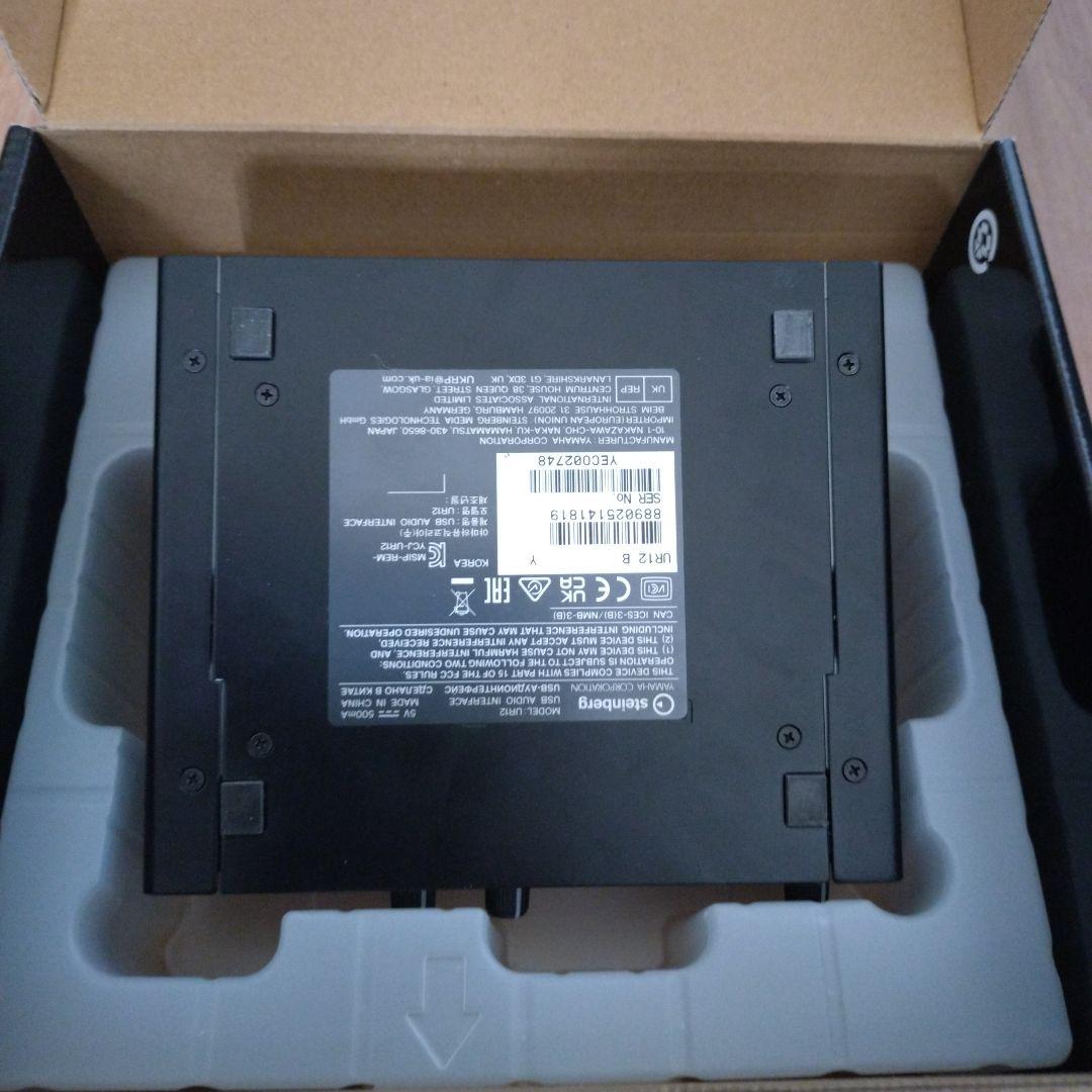 Steinberg UR12 オーディオインターフェース（使用回数2回）