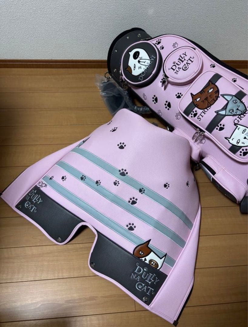 【新品】ダリーナキャット キャディバッグ　DN-CB03 ピンク 可愛いい