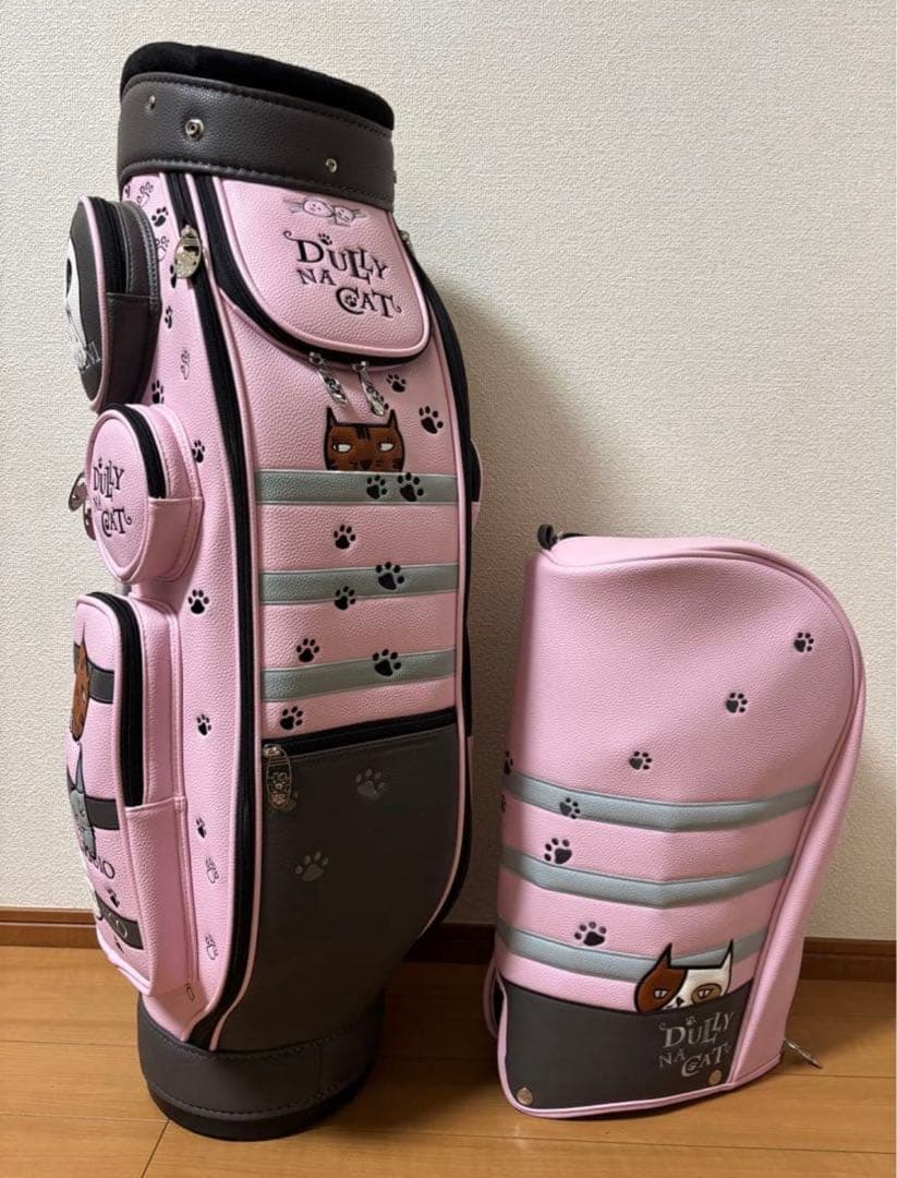 【新品】ダリーナキャット キャディバッグ　DN-CB03 ピンク 可愛いい