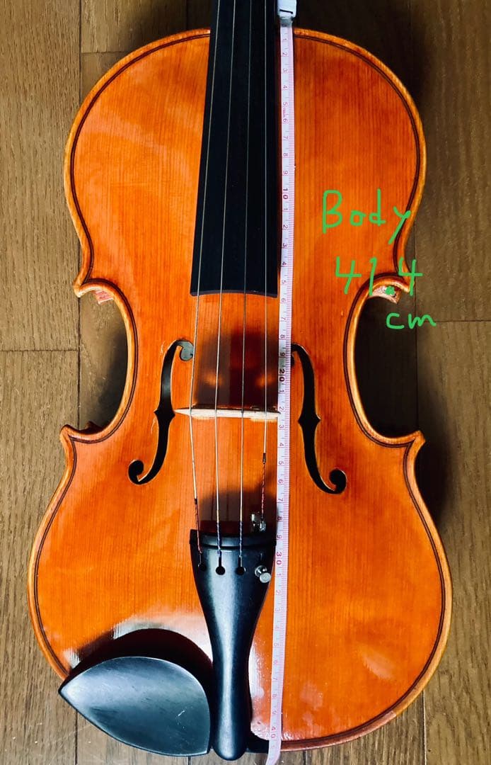 Viola ヴィオラ　弦楽器　完全ハンドメイド　41.5㎝　ケースなし