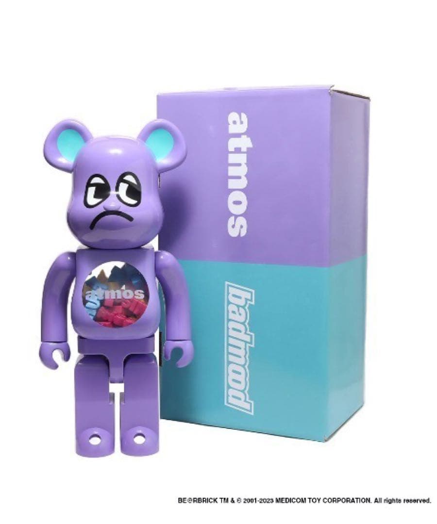 MEDICOM TOY BE@RBRICK atmos × BADMOOD